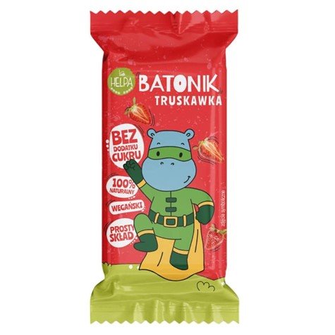 Batonik truskawka Helpa 20g