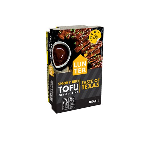 Tofu na grilla teksańskie BBQ 180g Lunter
