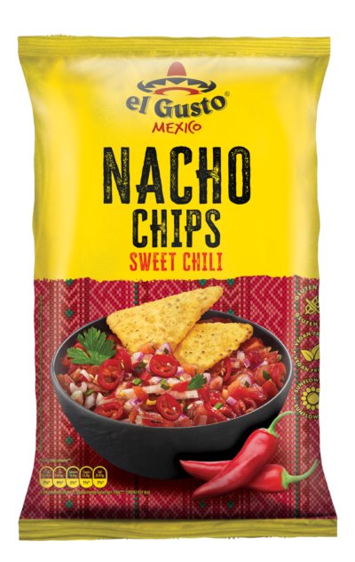 El Gusto Mexico Nachos Sweet Chili 180 g