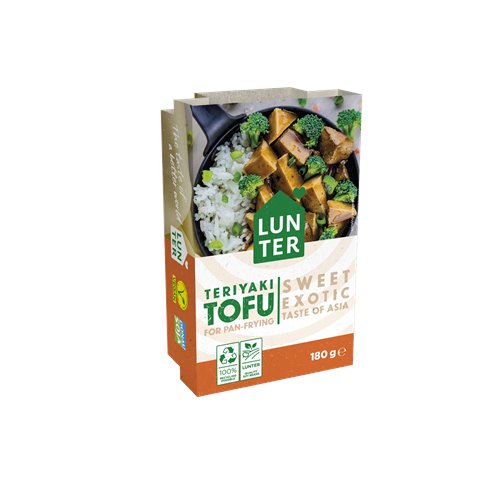 Tofu na patelnię azjatyckie teriyaki 180g Lunter