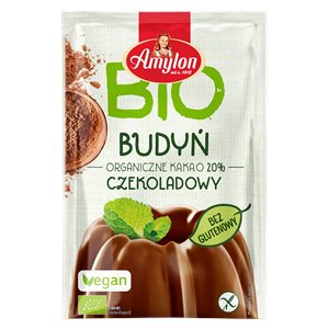 Budyń o smaku czekoladowym bezglutenowy BIO 40g Amylon