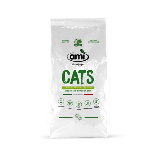 Naturalna karma dla kotów AMI CAT - 1,5kg