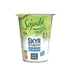 Wegański jogurt typu skyr proteinowy sojowy natura