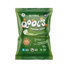 Chrupki proteinowe qool's zielona cebulka bezglute